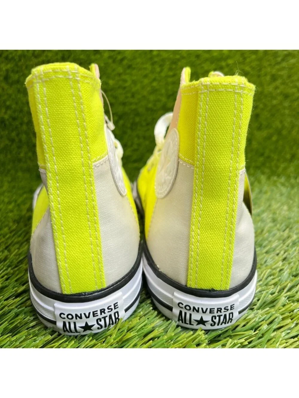 Converse Chuck Taylor All Star Hi Boys Size 3Y Yellow Athletic Shoes Sneakers